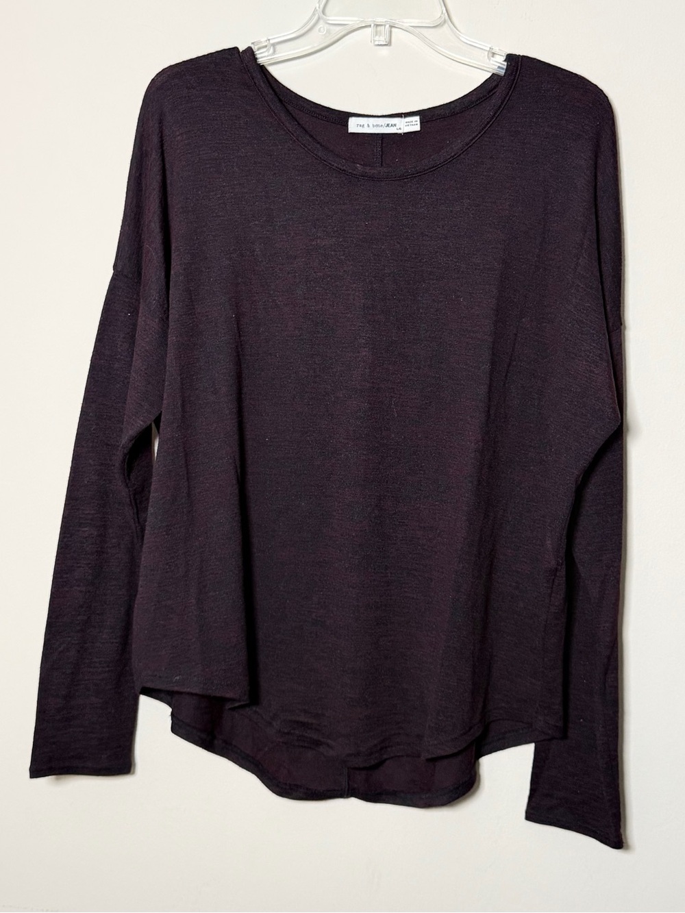 RAG & BONE/JEAN The Knit Lightweight Pullover,size L